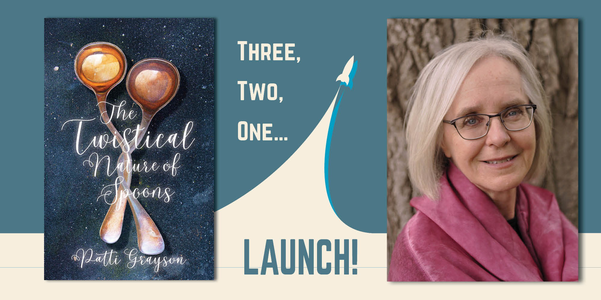 3-2-1 Launch Interview: Patti Grayson launches The Twistical Nature of Spoons